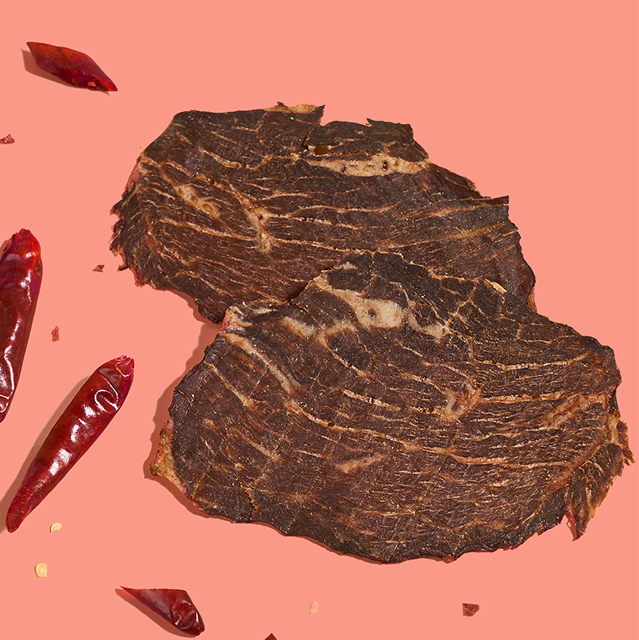 Hickory chili Beef Jerky Chips