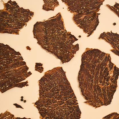 Honey Black Pepper Beef Jerky Chips