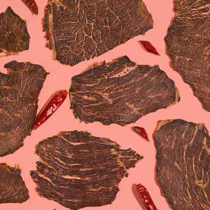 Hickory chili Beef Jerky Chips