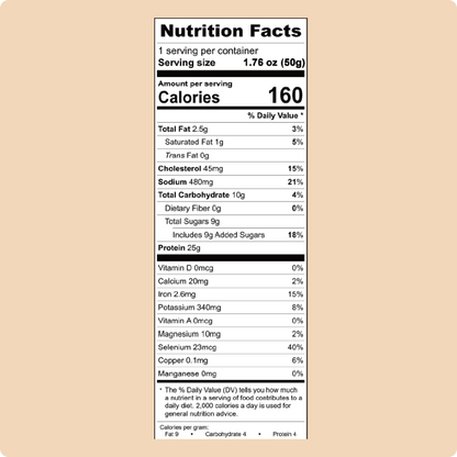 Honey Black Pepper Beef Jerky Chips