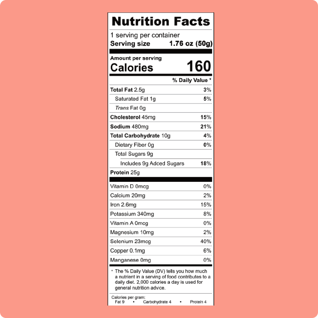 Hickory chili Beef Jerky Chips