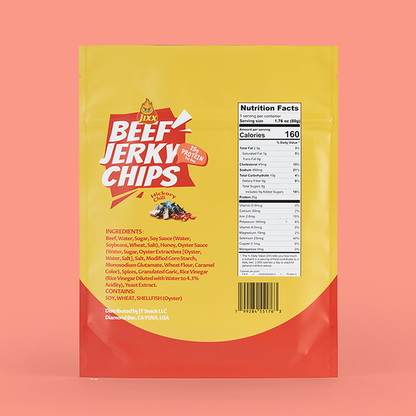 Hickory chili Beef Jerky Chips