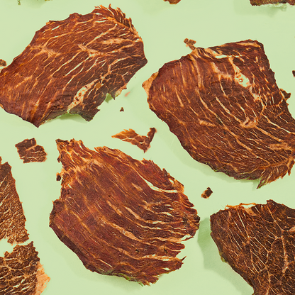 Hickory smoke Beef Jerky Chips